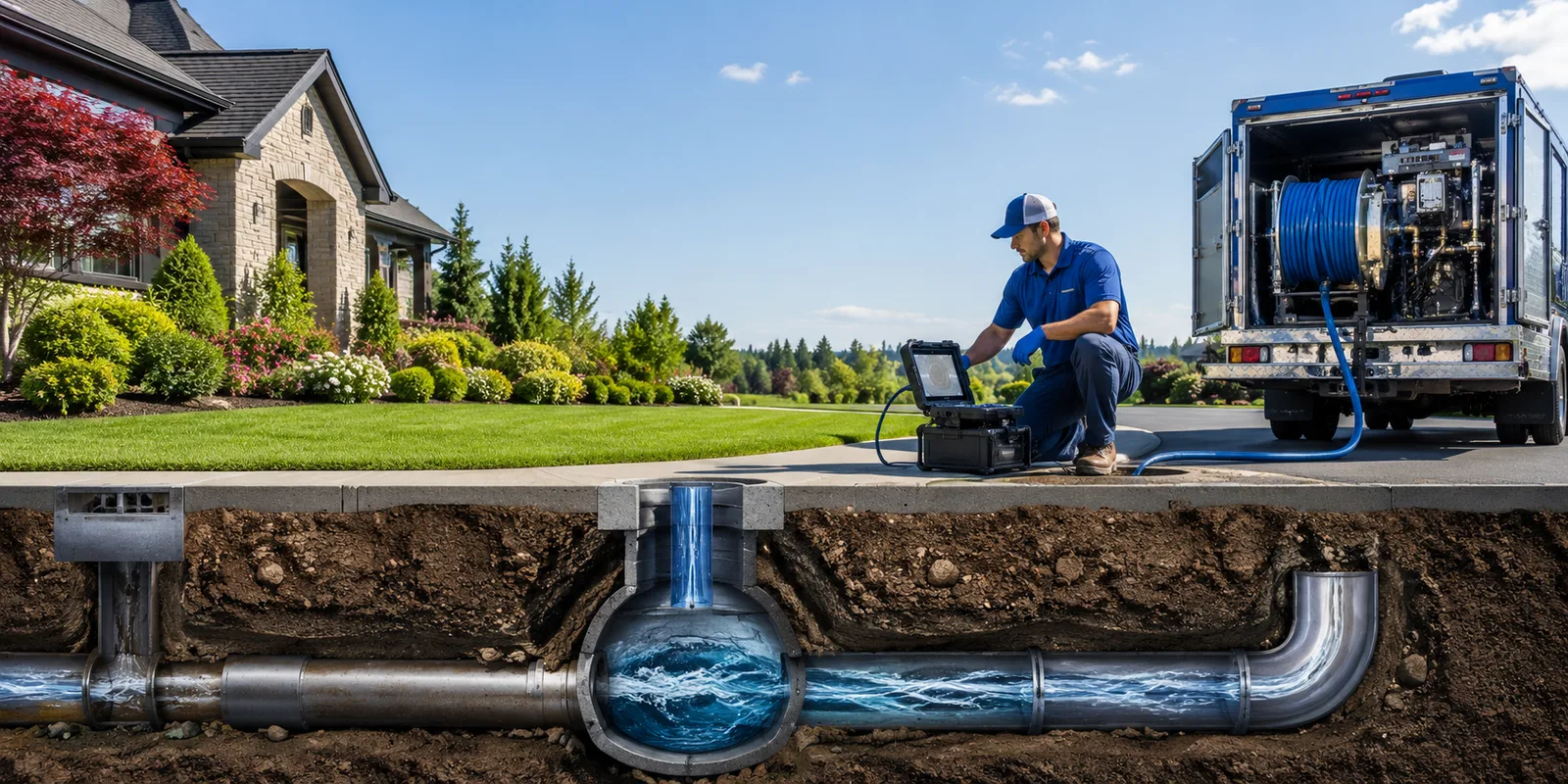 Drainage restoration information for Center, TX
